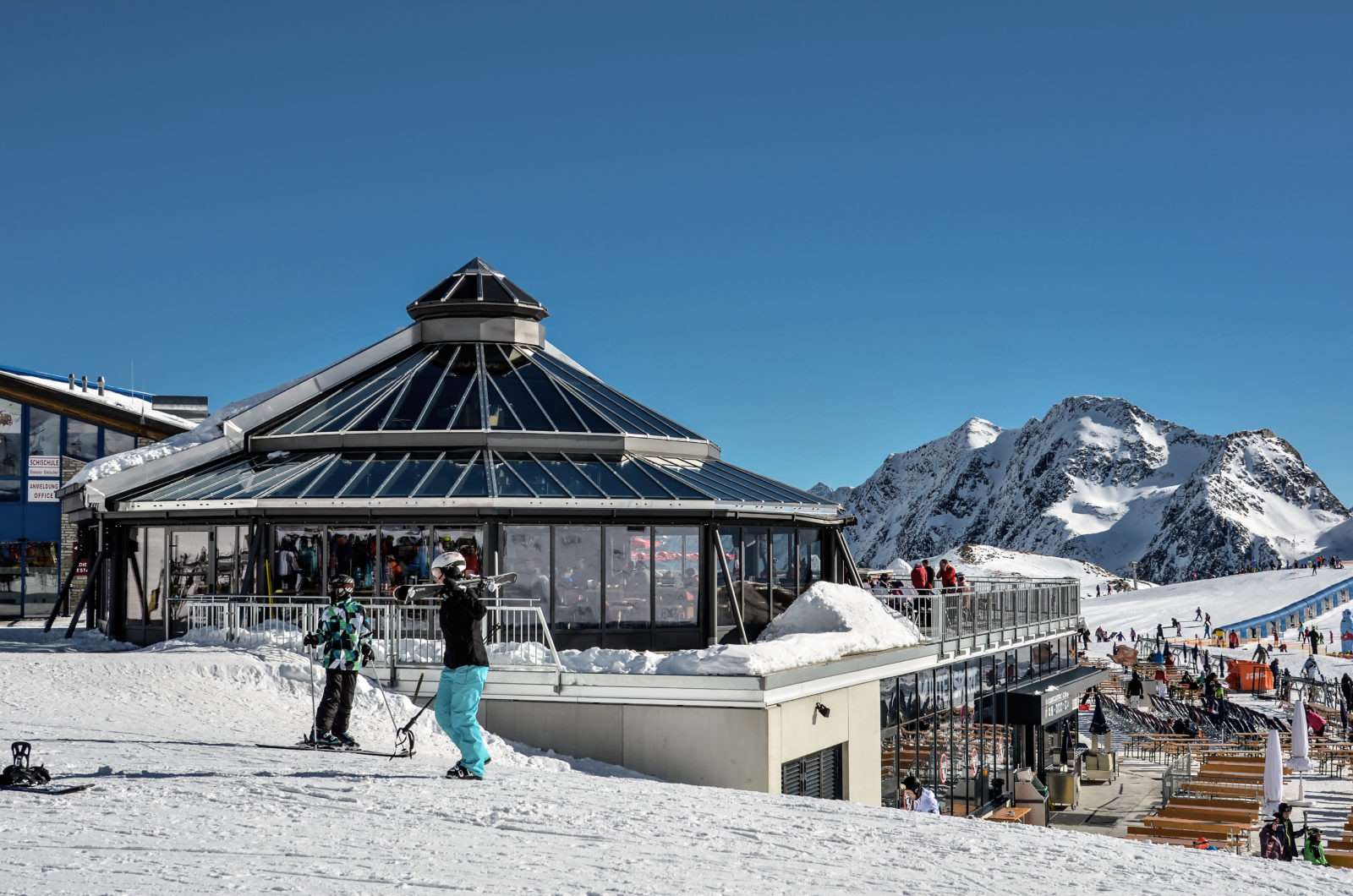 Schneekristall Pavilion – Stubaier Gletscher